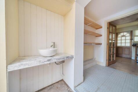 Cloakroom Into Utility Room