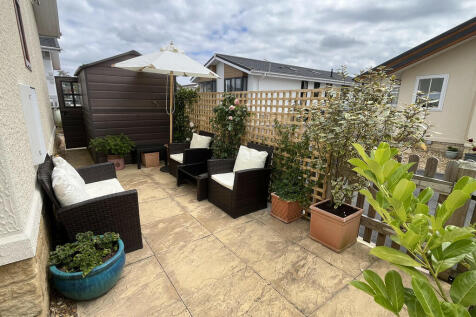 Rear garden angle