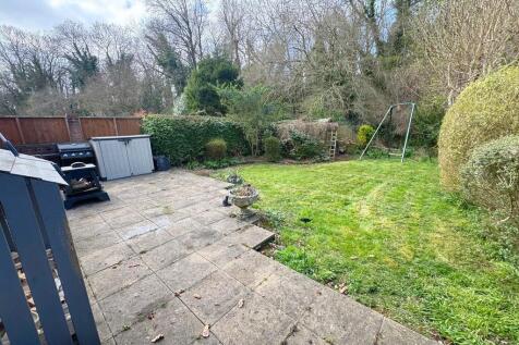 Rear garden