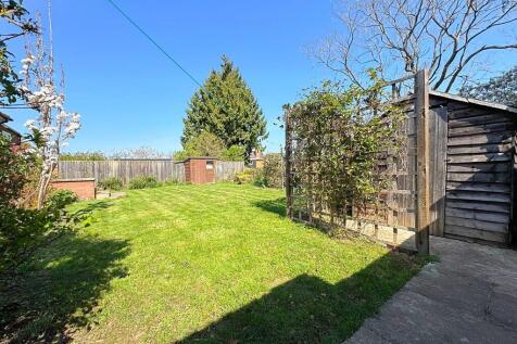 Lower rear garden