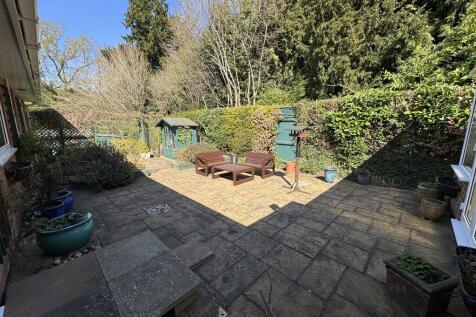 Rear patio area f...