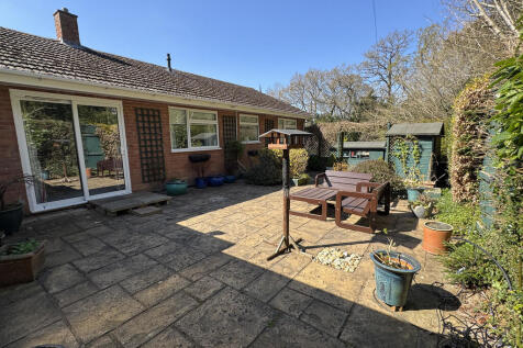Rear patio from C...