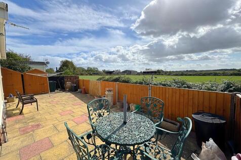 Rear patio area