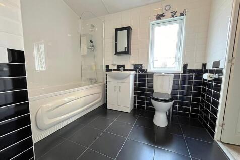 Bathroom from doo...