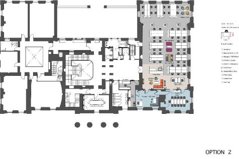 Option 2 - Long Room