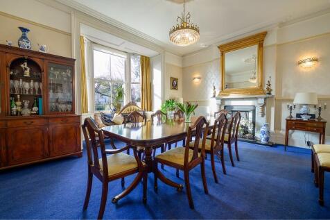 The dining room