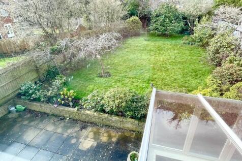 Rear patio