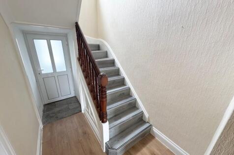 Stairs to landing