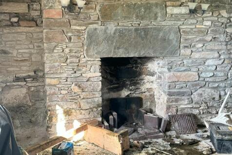 EXPOSED FIREPLACE