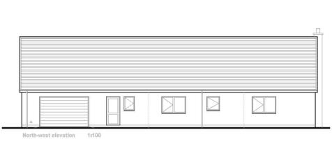NORTH WEST ELEVATION