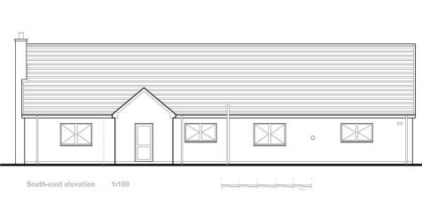 SOUTH EAST ELEVATION