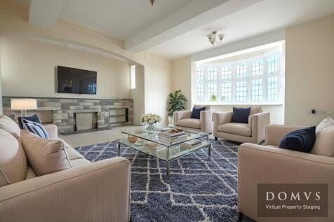 Lounge/Dining Staged