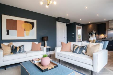 Family area of the Overton, a 4 bedroom house