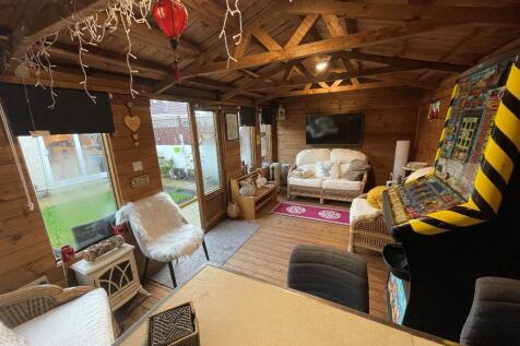 Inside Log Cabin