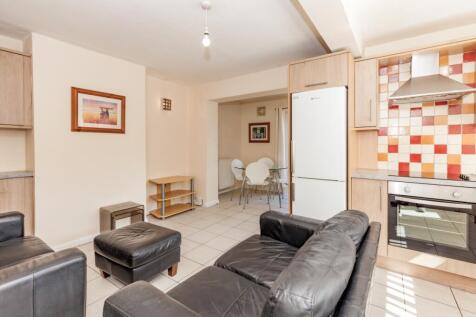 Kitchen, living a...