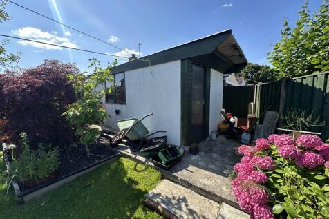 Rear garage