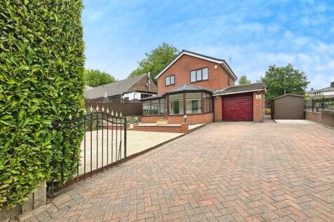 Rear driveway