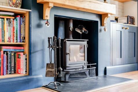 Kitchen Log Burner