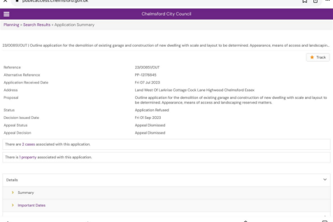 Planning Application
