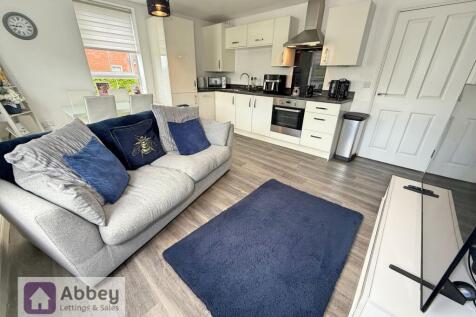 Open plan kitchen living area
