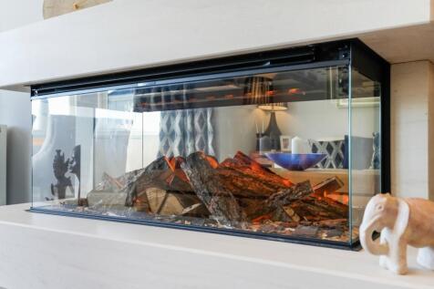 Feature fireplace