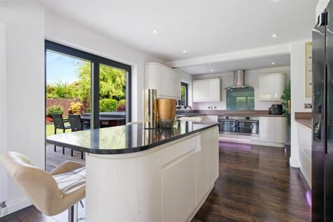 Kitchen open to