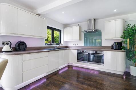 Kitchen open to
