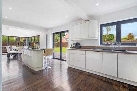 Kitchen open to