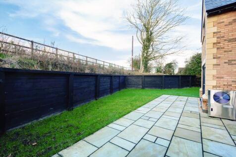 Rear patio 