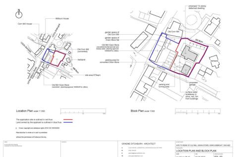 Building Plot at the Old Grain Store, Millburn Str