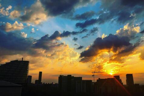 Sunset View From Apartment