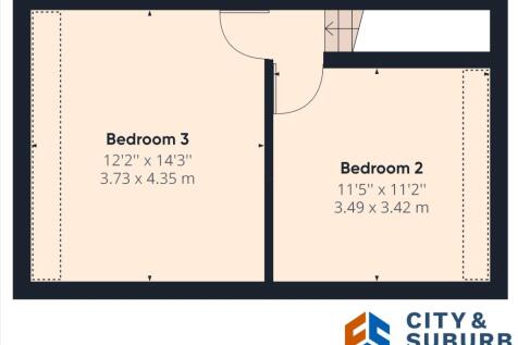 HPR130A Floorplan Top Floor