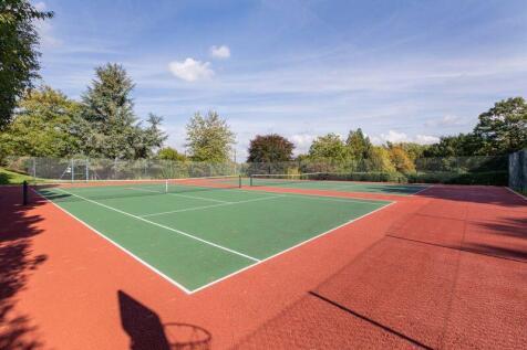 Communal tennis courts
