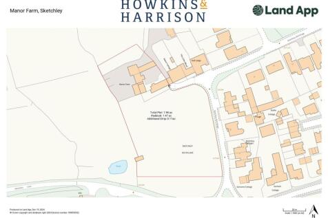 Manor Farm Sketchley Plan