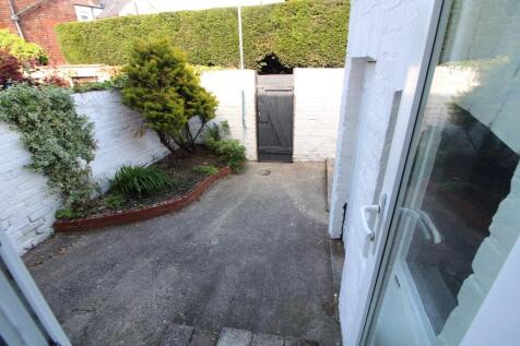 Rear of Property