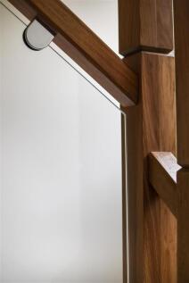 Oak &amp; Glass Staircas