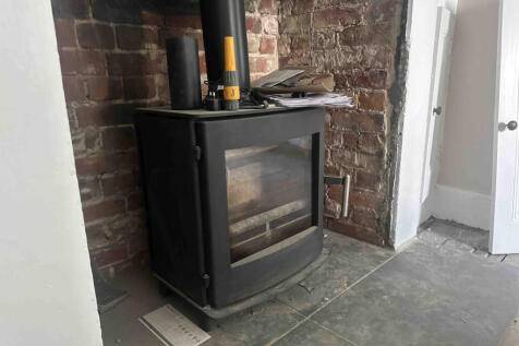 Woodburner - living room