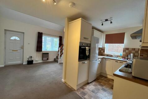 Kitchen open plan to living area