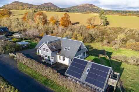 Aerial Shot &amp; Eildon Hills