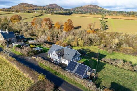 Aerial Shot &amp; Eildon Hills