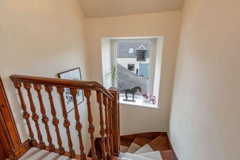 Half Height Window on Stairs