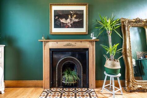 Bathroom Fireplace