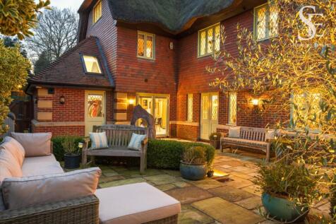 Twilight seating area