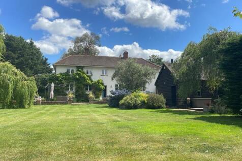 Rear of property