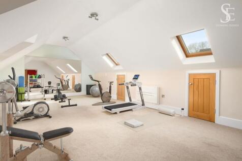 Gym (digital image of room above garage - alternative use)