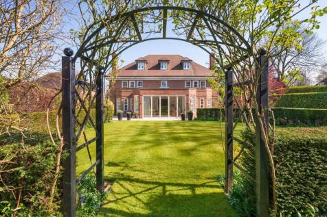 Back of house through arch