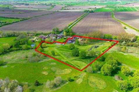 Aerial with garden boundary