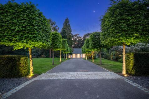 Twilight drive way