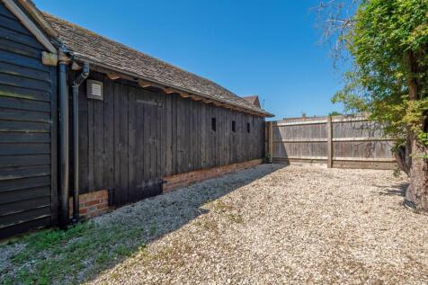 Rear courtyard