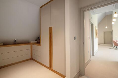 Master dressing room
